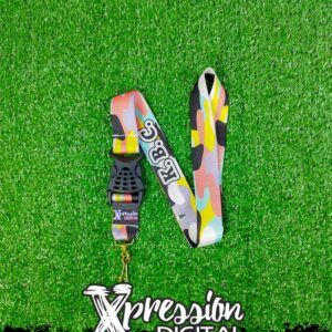 Lanyard camuflaje militar de colores