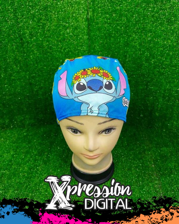 Stitch con girasoles (1)
