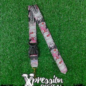 Lanyard personajes hello kitty sanrio
