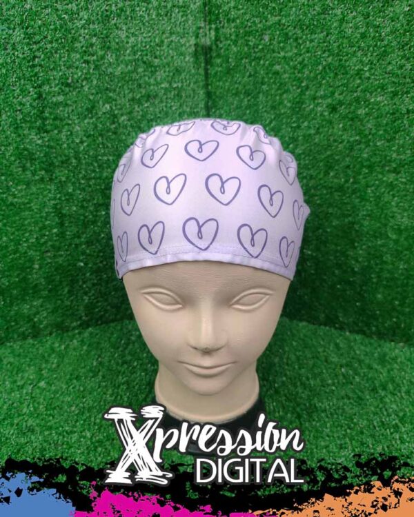 corazon heart lilas